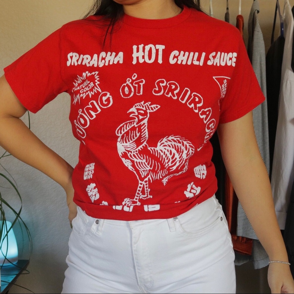 Siracha baby tee